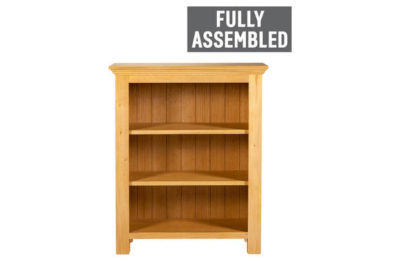 Westminster Small Bookcase - Oak & Oak Veneer